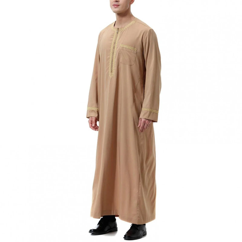 Muslim Fashion Men Jubba Thobes Arabic