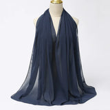 Ramadan Muslim Chiffon Hijabs