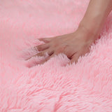 Plush Area Rug Bedroom Carpet Super Soft Foot Bedside