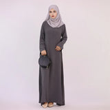 Abaya Muslim Kaftan with Pockets for Women