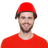 Tarboosh Fez Hat for Men Universal Red