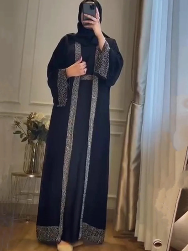 Abayas For Women Dubai Luxury Chiffon Boubou