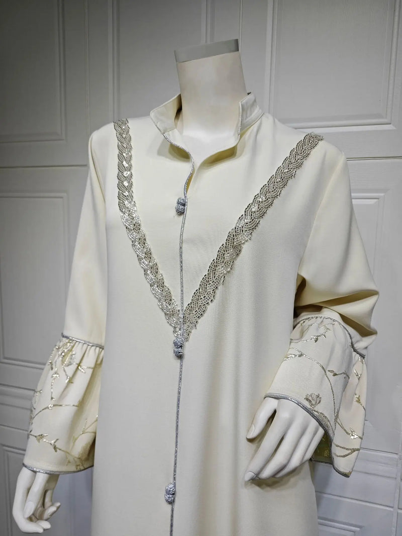 Muslim Dress Woman Long Sleeve Abayas