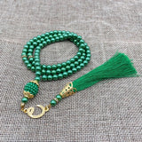 6MM Tasbih Muslim Prayer Beads Islamic 99 Beads Pearls Charm Bracelet K3ND
