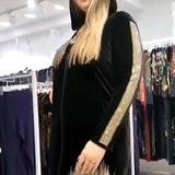 Long Sleeved Hooded Muslim Dress