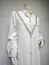 Muslim Dress Woman Long Sleeve Abayas