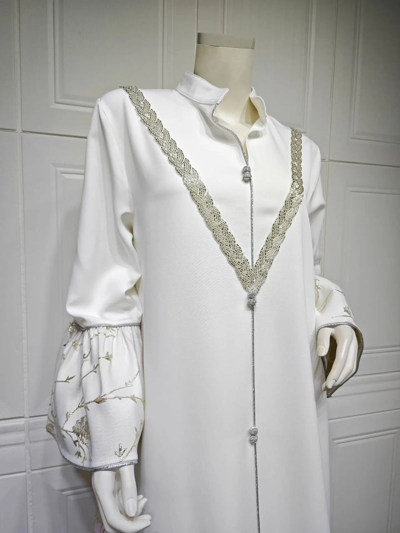 Muslim Dress Woman Long Sleeve Abayas
