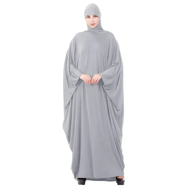 Femme Musulman Eid Hooded Prayer Dress