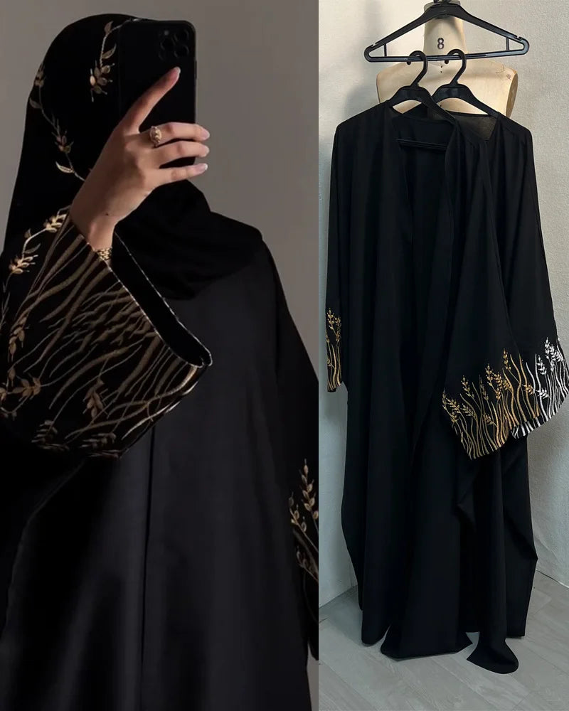Modest Dress Jalabiya Ramadan Eid Muslim Abaya