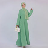 Abaya Muslim Kaftan with Pockets for Women