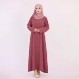Abaya Muslim Kaftan with Pockets for Women