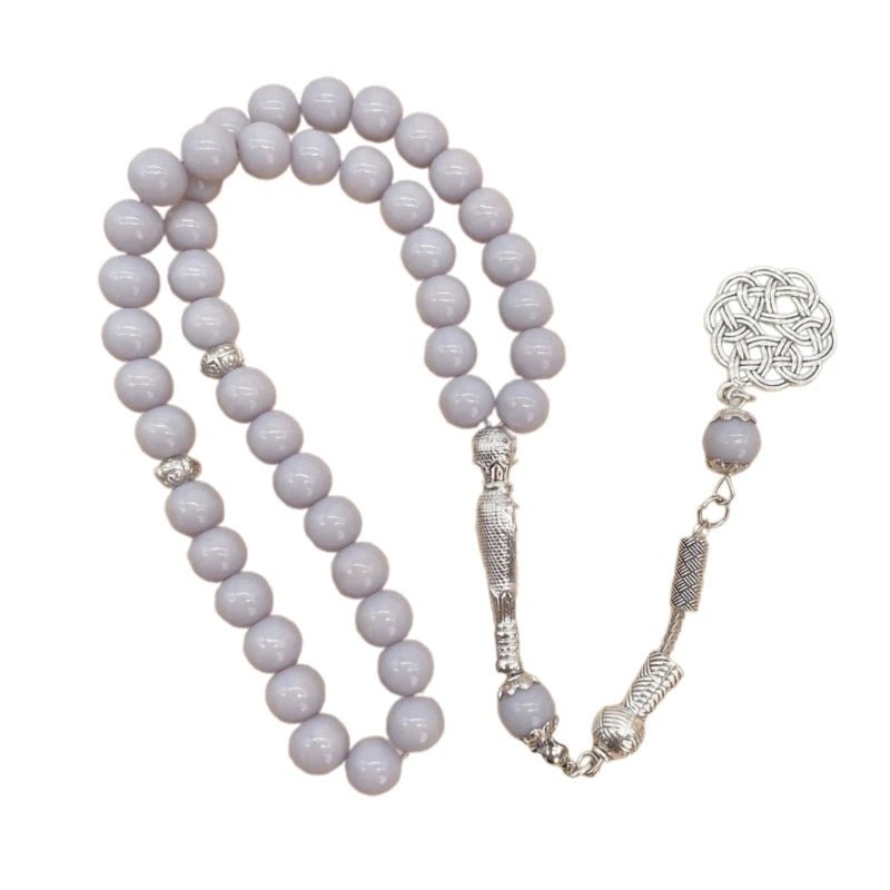 Stylish Prayer Beads Bracelet 45 Beads Rosary Tasbih Wristchain Eid Gift