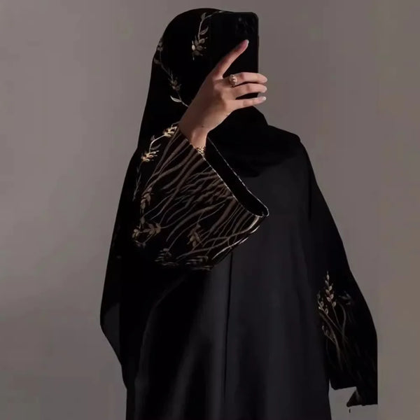 Modest Dress Jalabiya Ramadan Eid Muslim Abaya
