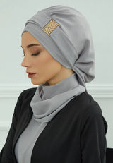 Plain Muslim Hat Inner Jersey Hijabs Women Turkey