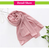Ramadan Muslim Chiffon Hijabs