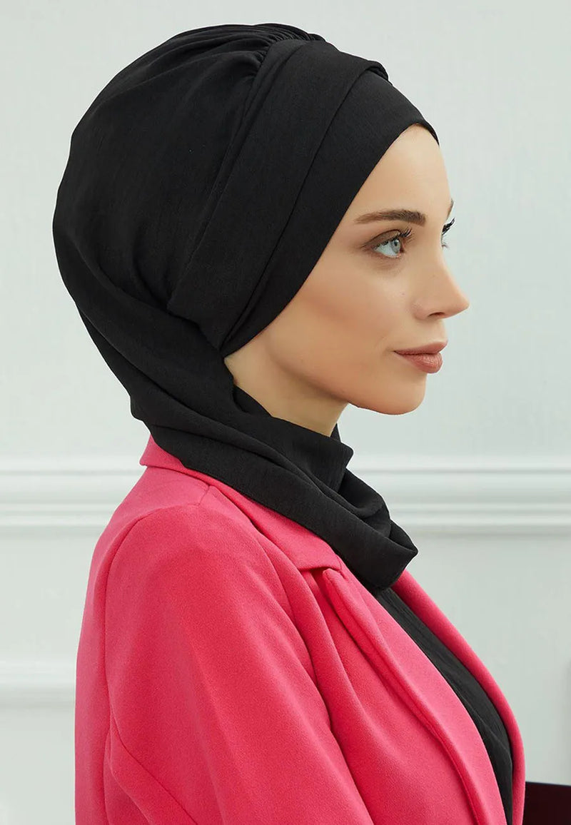 Plain Muslim Hat Inner Jersey Hijabs Women Turkey