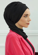 Plain Muslim Hat Inner Jersey Hijabs Women Turkey