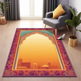 Muslim Ramadan Comfortable Prayer Rugs Skin-friendly