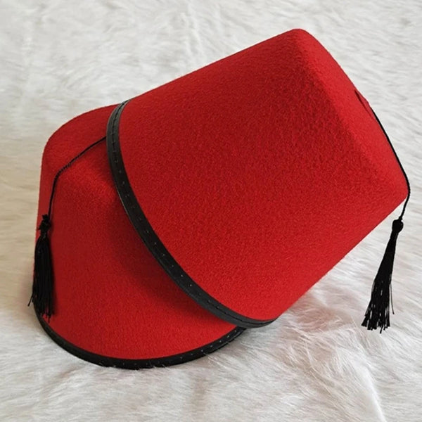 Tarboosh Fez Hat for Men Universal Red