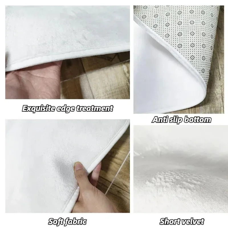 Muslim Ramadan Comfortable Prayer Rugs Skin-friendly