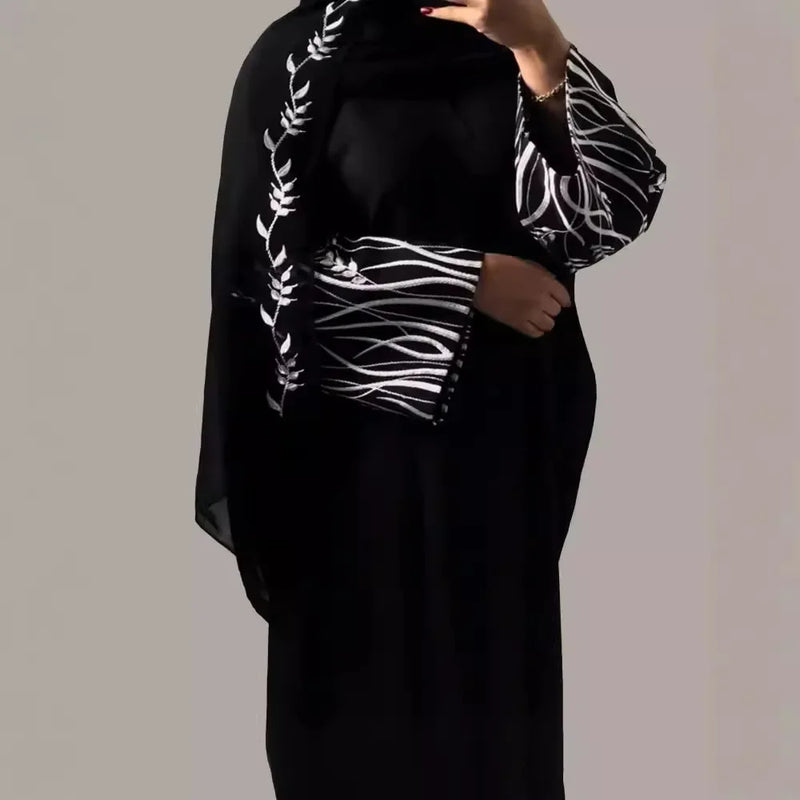 Modest Dress Jalabiya Ramadan Eid Muslim Abaya