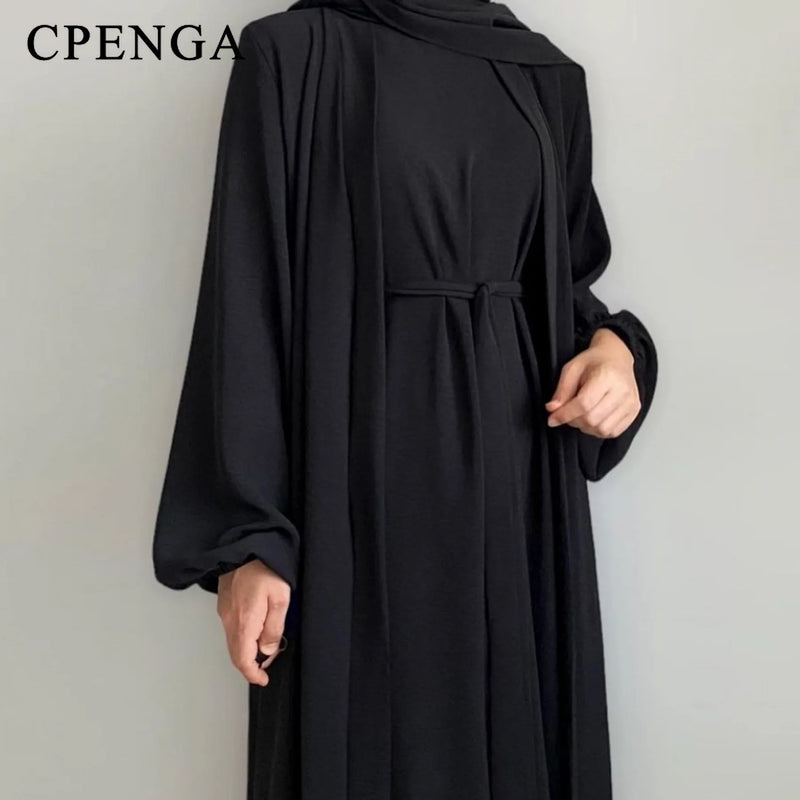 2024 New Muslim Sets for Women Ramadan Prayer Dress