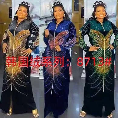 Long Sleeved Hooded Muslim Dress