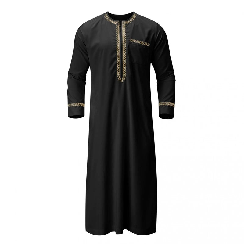 Muslim Fashion Men Jubba Thobes Arabic