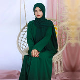 Abaya Muslim Kaftan with Pockets for Women