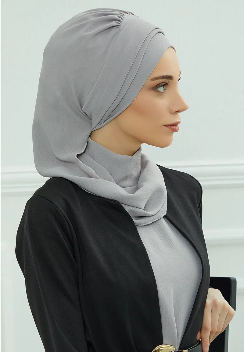 Plain Muslim Hat Inner Jersey Hijabs Women Turkey