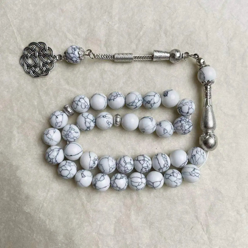 Unisex Style Tasbih Muslim Rosary 10mm 33 Pieces