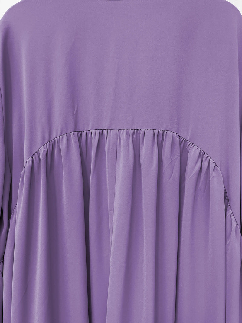 Abaya Ramadan Solid Bishop Sleeve Kebaya