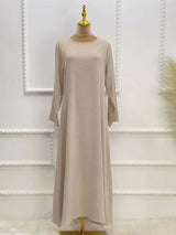Abaya Muslim Kaftan with Pockets for Women