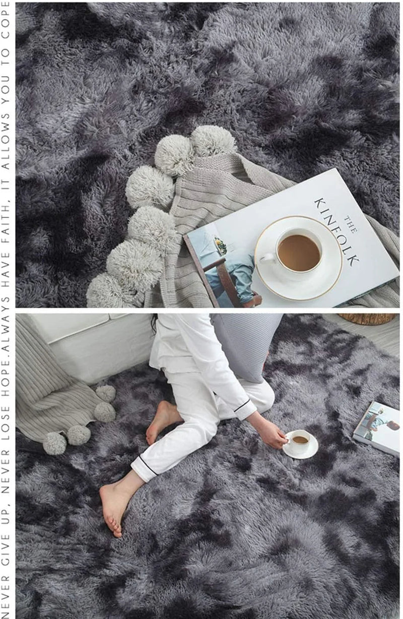 VIKAMA Silk Wool Rugs Children's Room Living