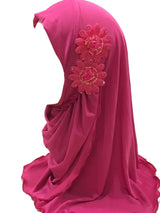 BOHOWAII Instant Hijabs for Muslim Girl 2-7years Turbans