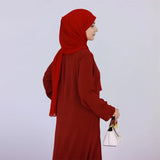 Abaya Muslim Kaftan with Pockets for Women