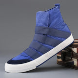 Men's Shoes  New Korean Version High-top Shoes Slip-on Canvas Shoes Men's Casual Sports  Breathable 2024
