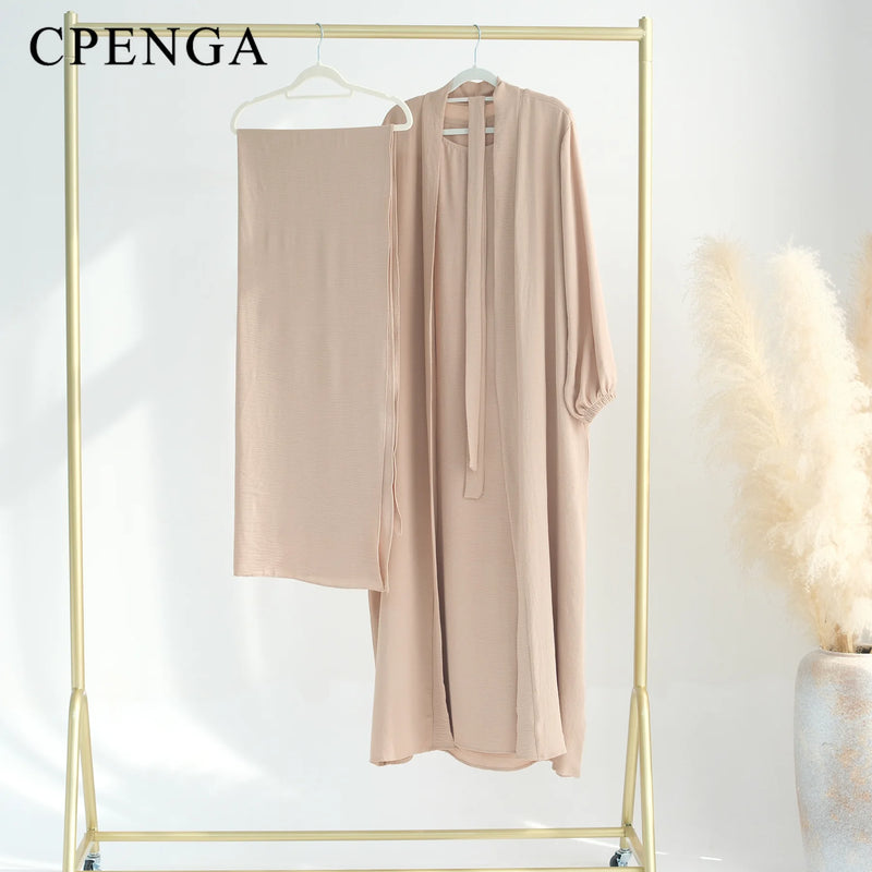 2024 New Muslim Sets for Women Ramadan Prayer Dress