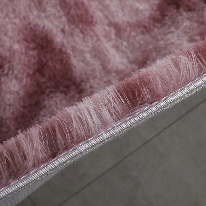 Plush Area Rug Bedroom Carpet Super Soft Foot Bedside