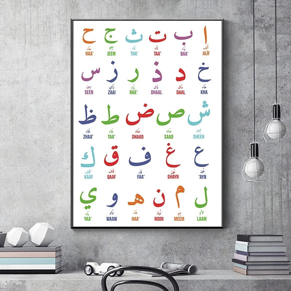 Arabic Islamic Wall Art Canvas Painting