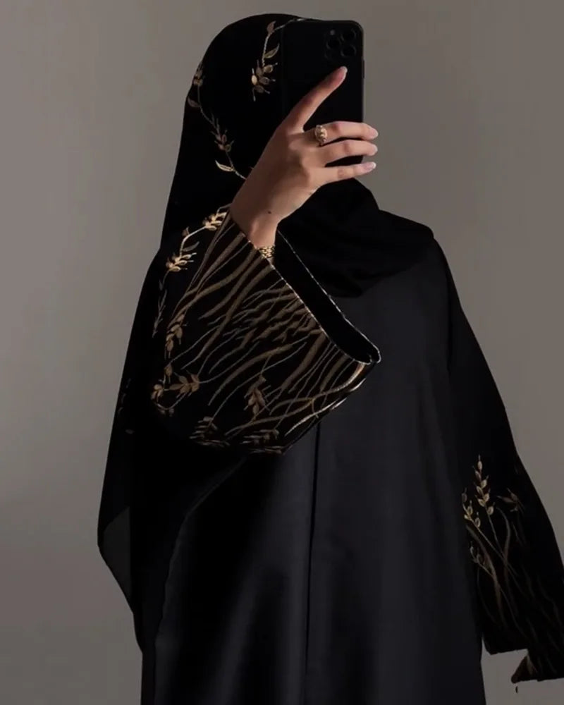 Modest Dress Jalabiya Ramadan Eid Muslim Abaya