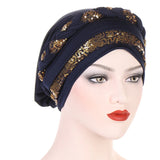 Women Fashion Braid Hijabs Muslim Turban Elegant