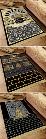 Islam Thick Prayer Rug Man Prayer Mat for Muslim Ramadan