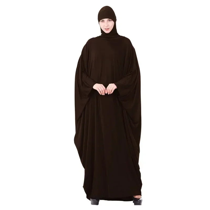 Femme Musulman Eid Hooded Prayer Dress