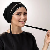 Double Row Rhinestone Hijabs