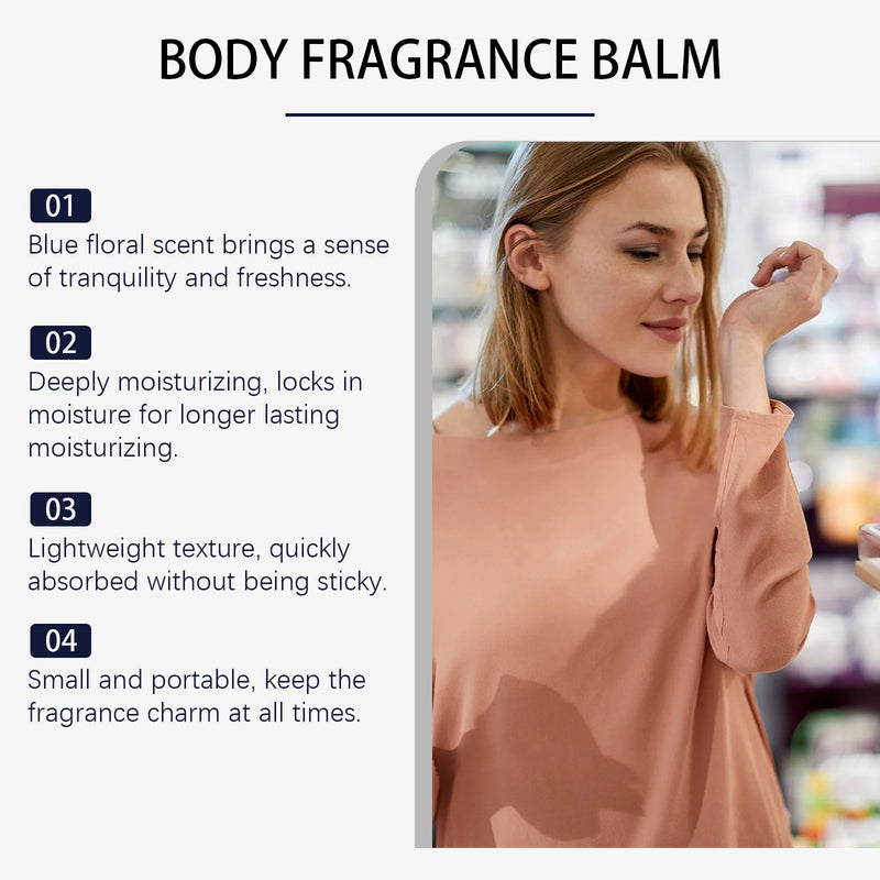 Lasting Fragrances Solid Perfume Fresh Flower Scent Enhance