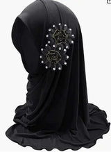 BOHOWAII Instant Hijabs for Muslim Girl 2-7years Turbans