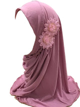 BOHOWAII Instant Hijabs for Muslim Girl 2-7years Turbans