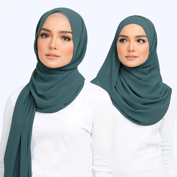 Ramadan Muslim Chiffon Hijabs
