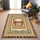 Muslim Ramadan Comfortable Prayer Rugs Skin-friendly
